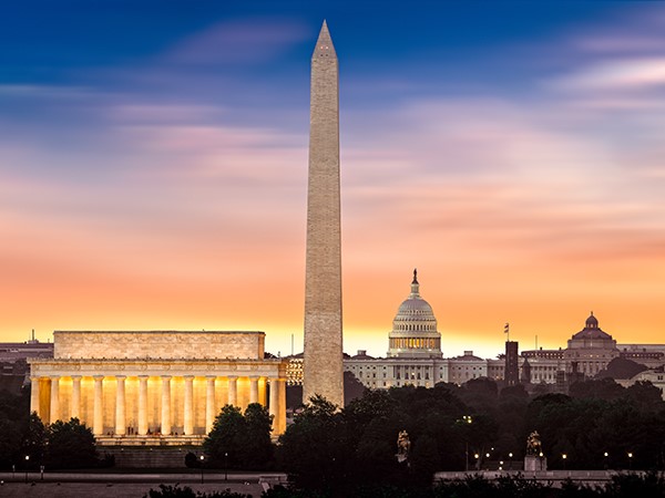 Gettysburg, Williamsburg & Washington, D.C.